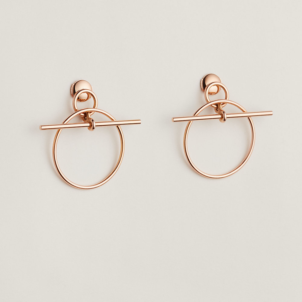 Loop earrings, small model | Hermès Canada